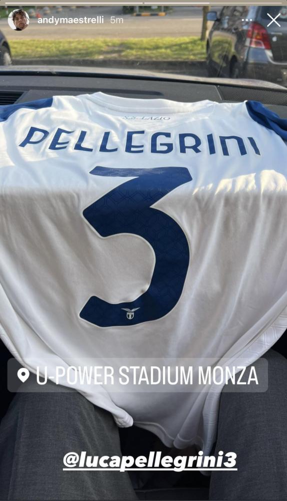 Lazio Pellegrini E Lesordio Ecco A Chi Ha Regalato La Prima Maglia